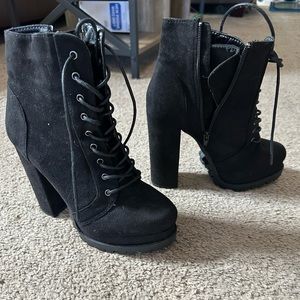 Forever 21 Suede Booties